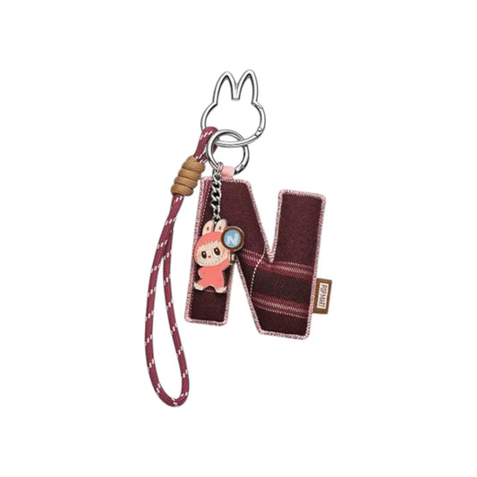 Pop Mart Labubu The Monsters Pin for Love Series "N" Letter Pendant