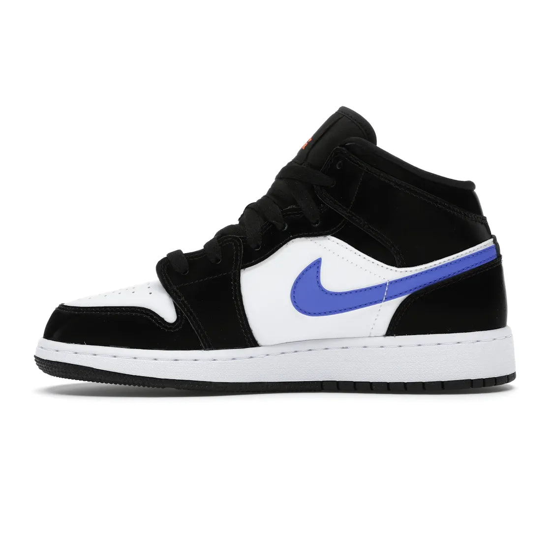Jordan 1 Mid Black Racer Blue White (GS)