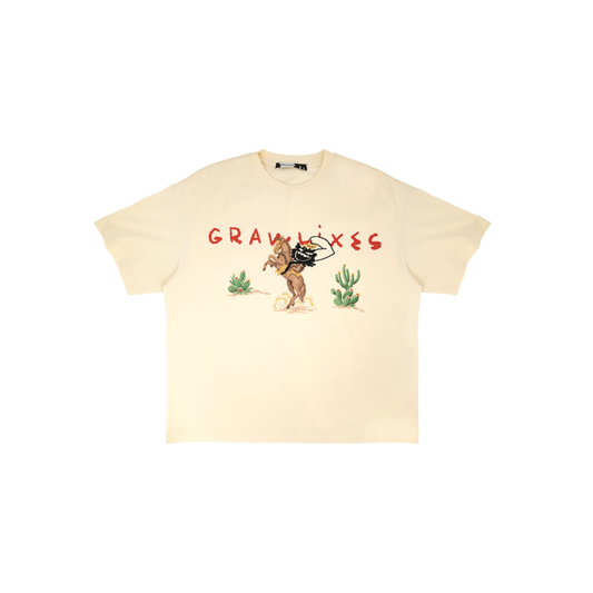 Grawlixes Cowboy Abaddon Sand T-shirt