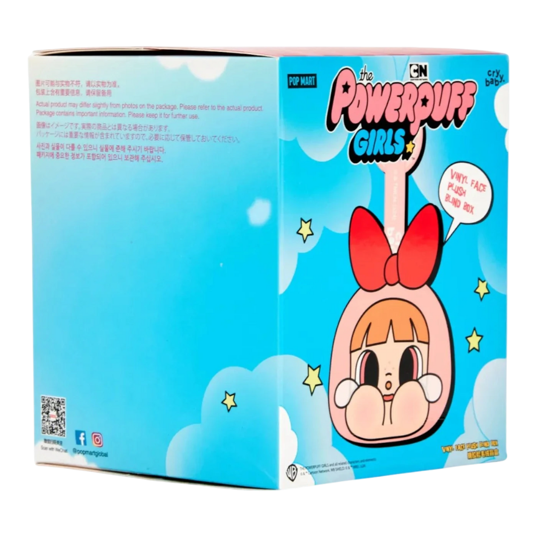 Pop Mart CryBaby x Powerpuff Girls Series Vinyl Face Plush Blind Box