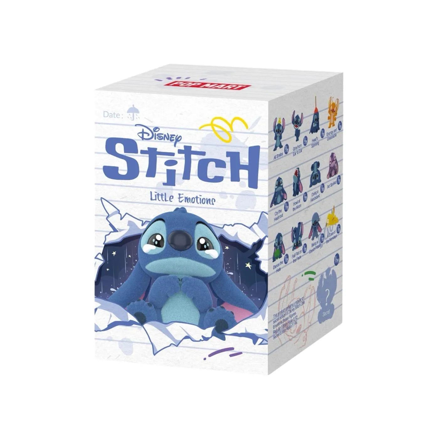 Pop Mart Disney Stitch Little Emotions Series Figure Single Blind Box