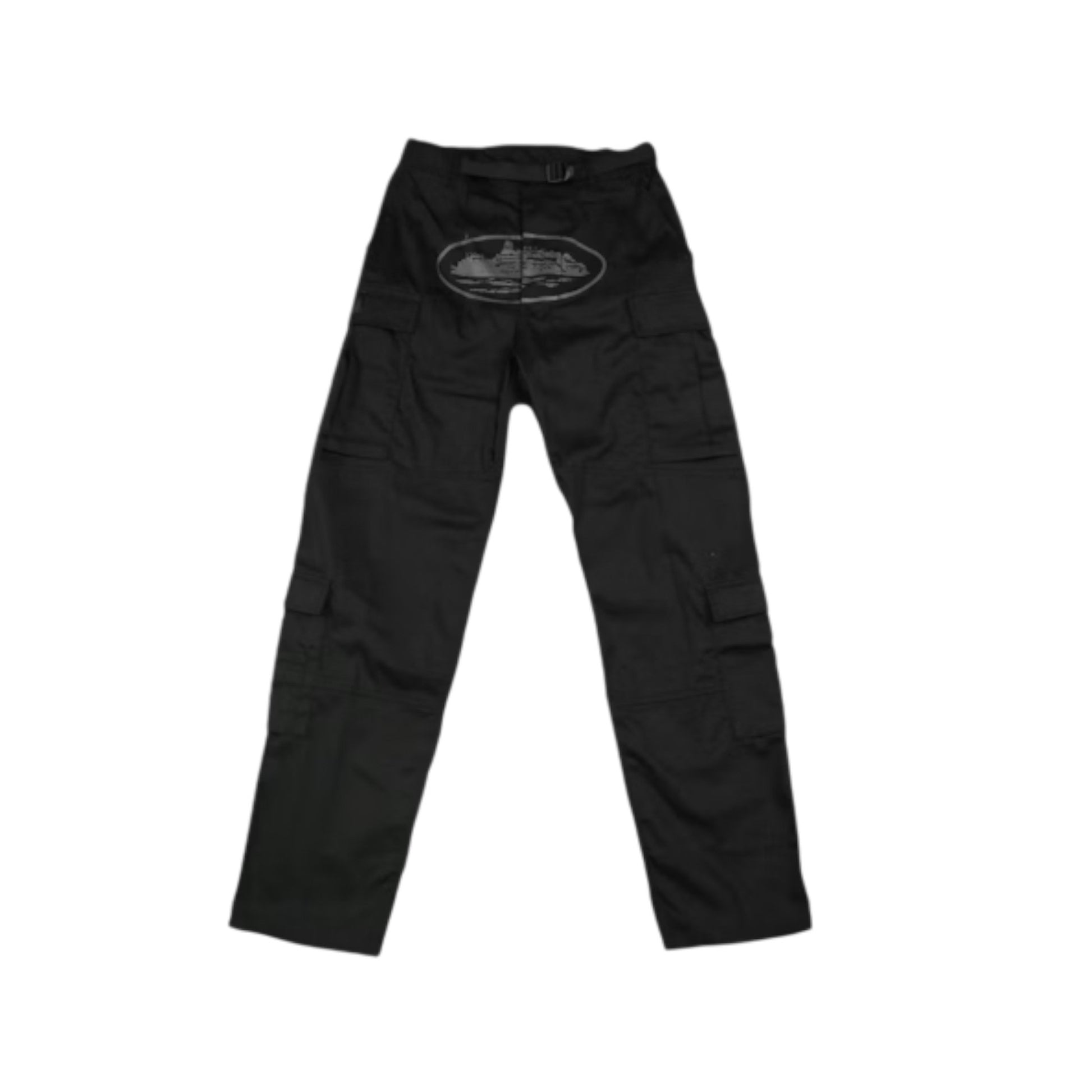Corteiz Guerillaz Cargos Triple Black