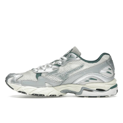Mizuno Wave Rider 10 White Slate Bistro Green