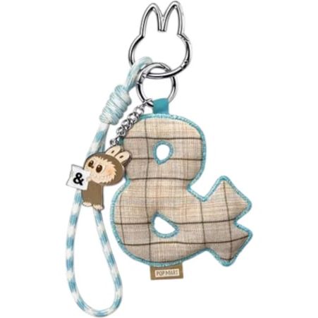 Pop Mart Labubu The Monsters Pin for Love Series "&" Letter Pendant