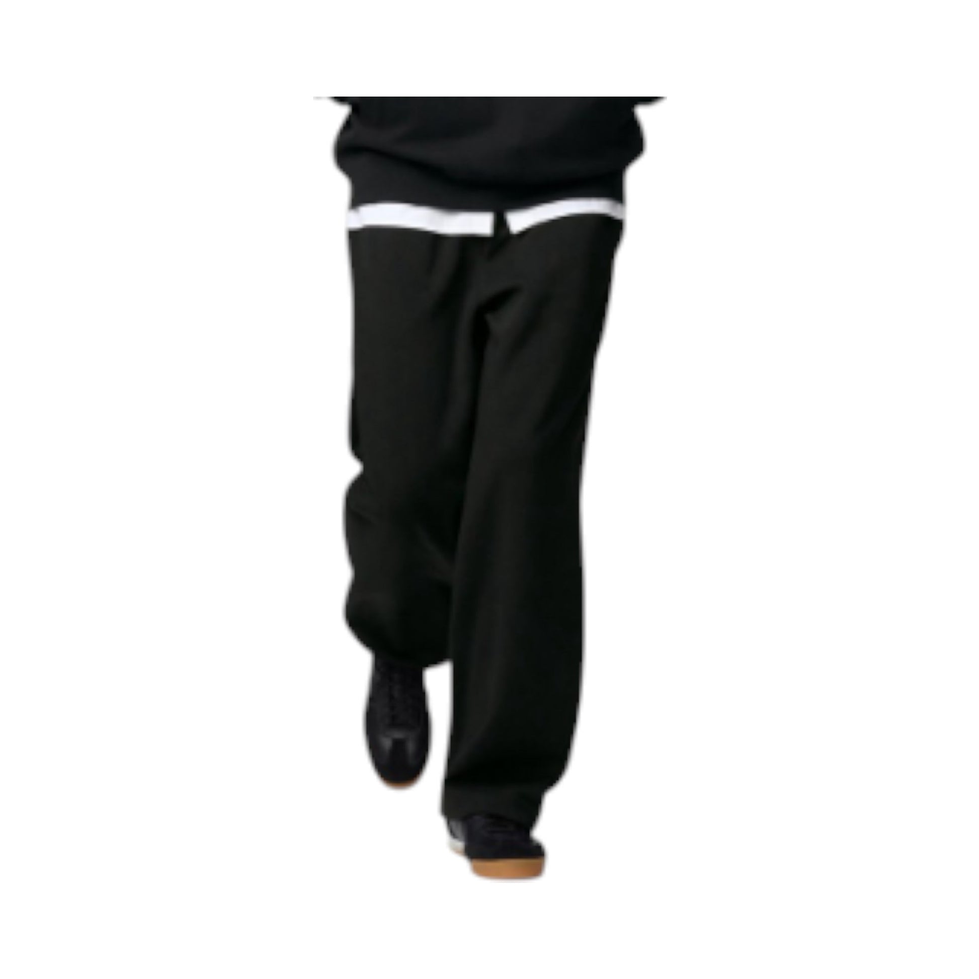 Uniqlo C Sweat Wide Pants Black