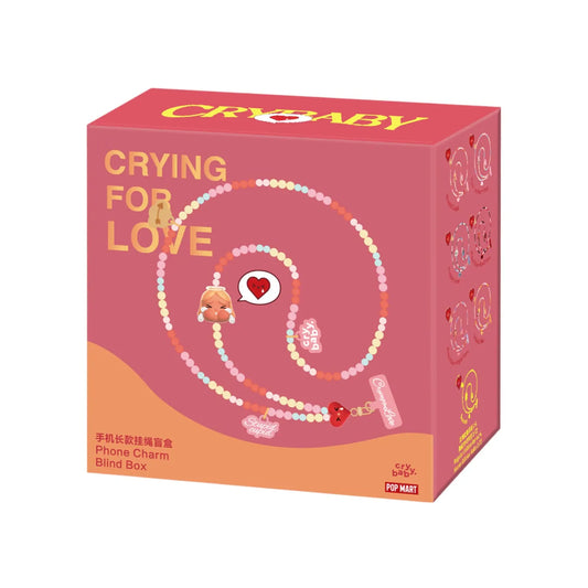 Pop Mart CryBaby Crying For Love Series Phone Charm Single Blind Box