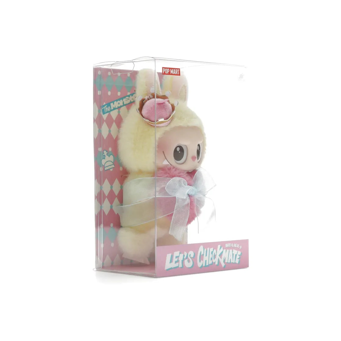 Pop Mart Labubu The Monsters Let's Checkmate Series Vinyl Plush Hanging Card