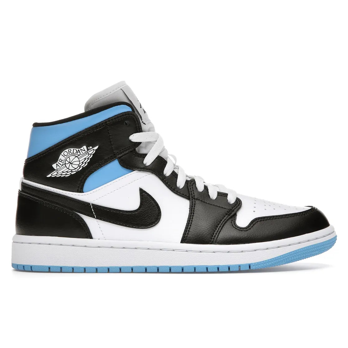 Jordan 1 Mid University Black White (W)
