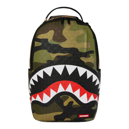 Sprayground Woodland Camo Check Backpack
