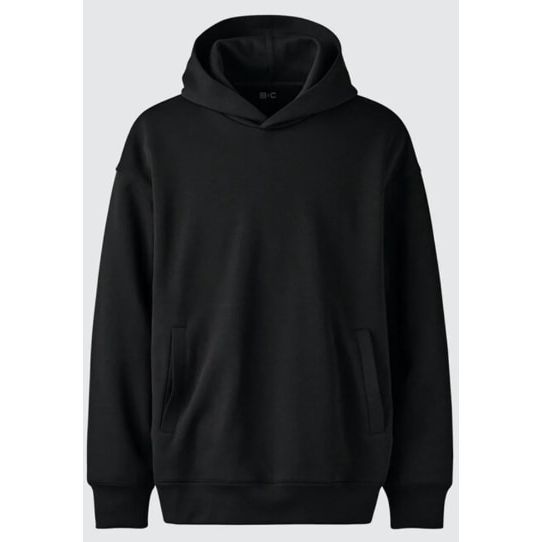 Oversized Hoodie Pullover Black