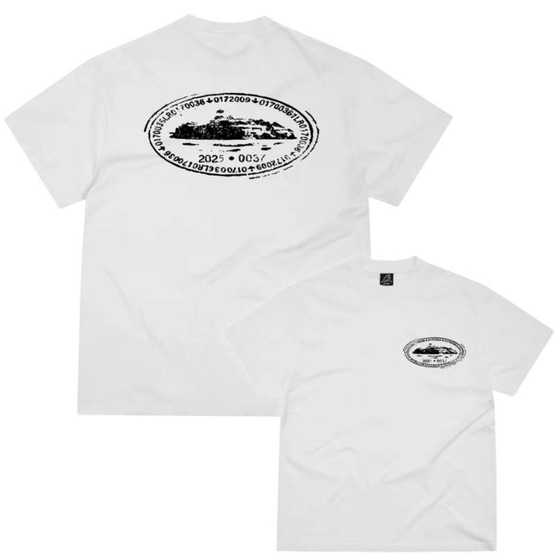 Corteiz ISLAND STAMP TEE [WHITE]