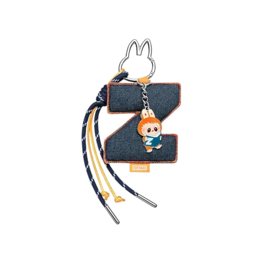 Pop Mart Labubu The Monsters Pin for Love Series "Z" Letter Pendant