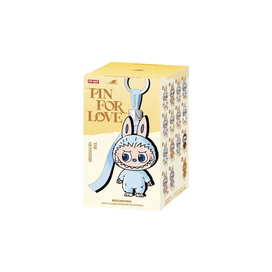 Pop Mart Labubu The Monsters Pin for Love Series Vinyl Plush Pendant (A-M) Single Blind Box