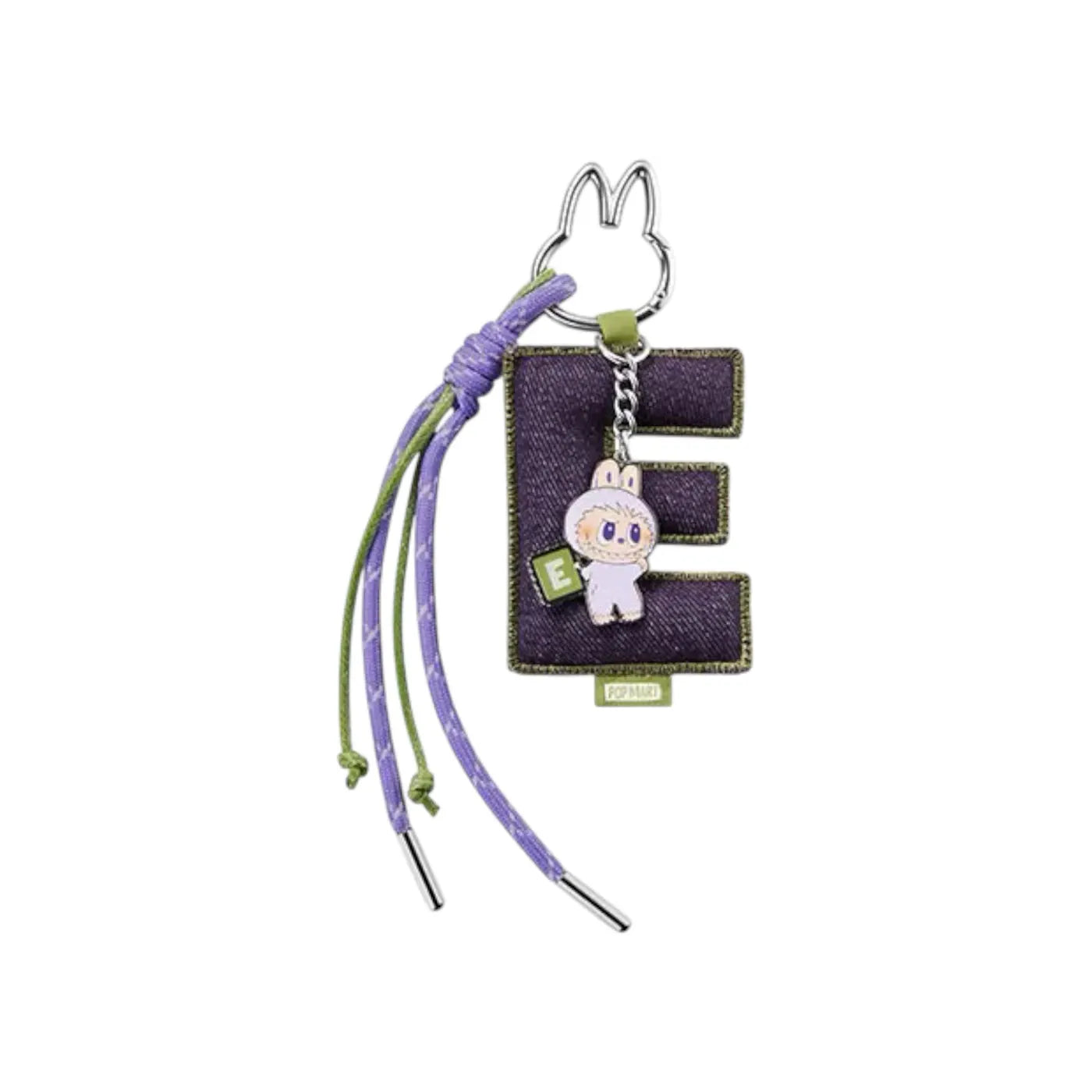 Pop Mart Labubu The Monsters Pin for Love Series "E" Letter Pendant