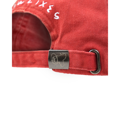 Grawlixes Dizzy Distressed Red Cap