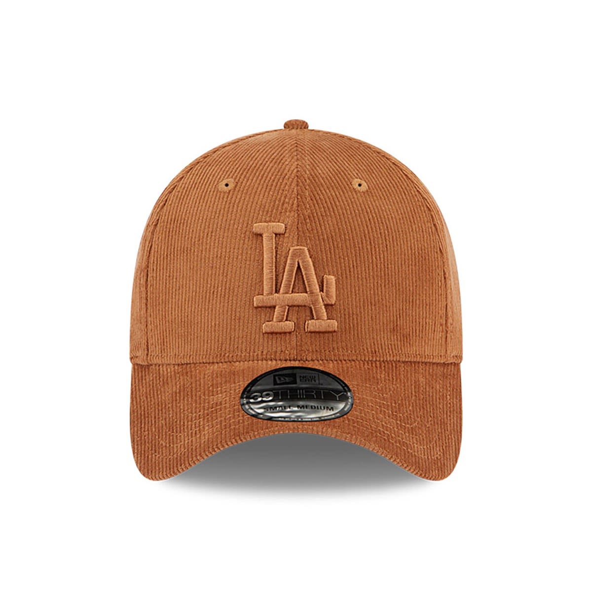 New Era Los Angels Dodgers Cords Dark Beige Fitted Hat