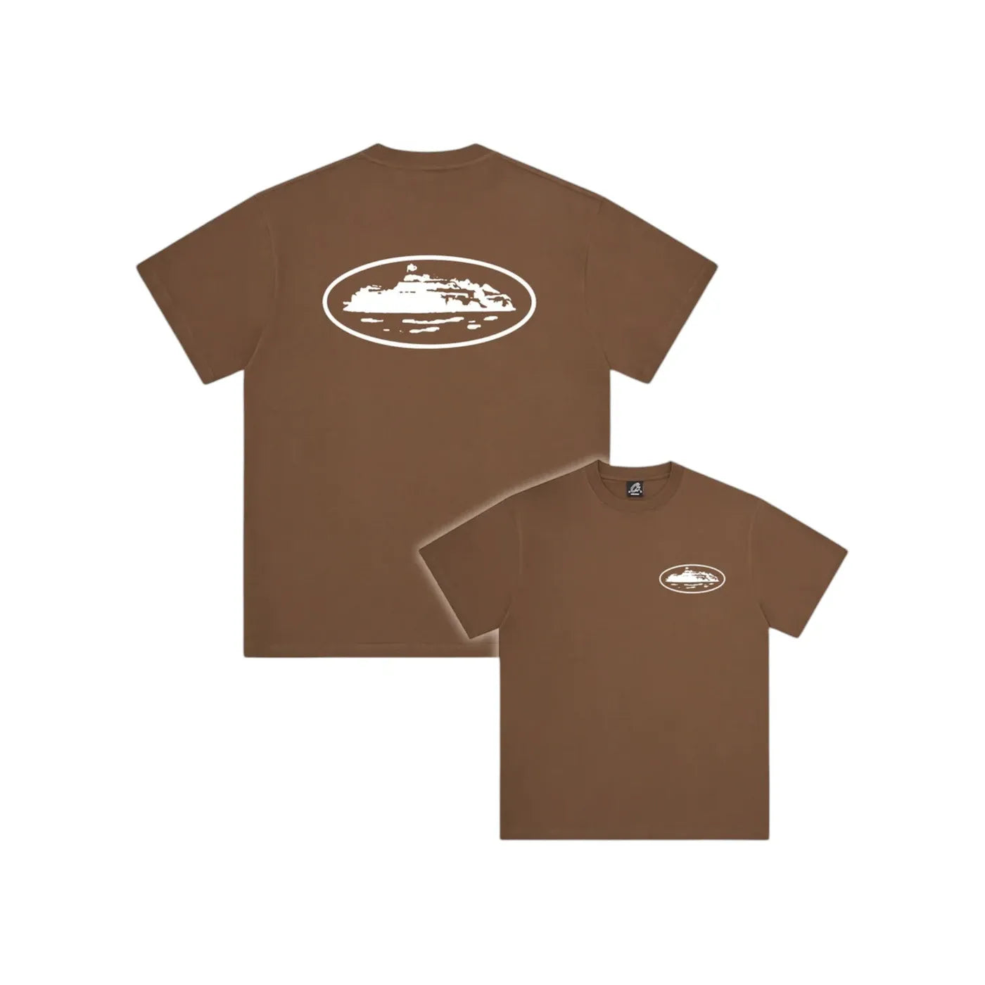 Corteiz OG Island T-shirt Brown
