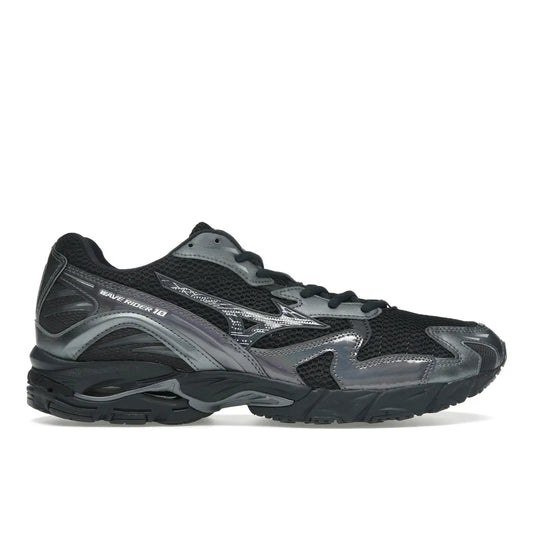Mizuno Wave Rider 10 Black Sand Metallic Gray
