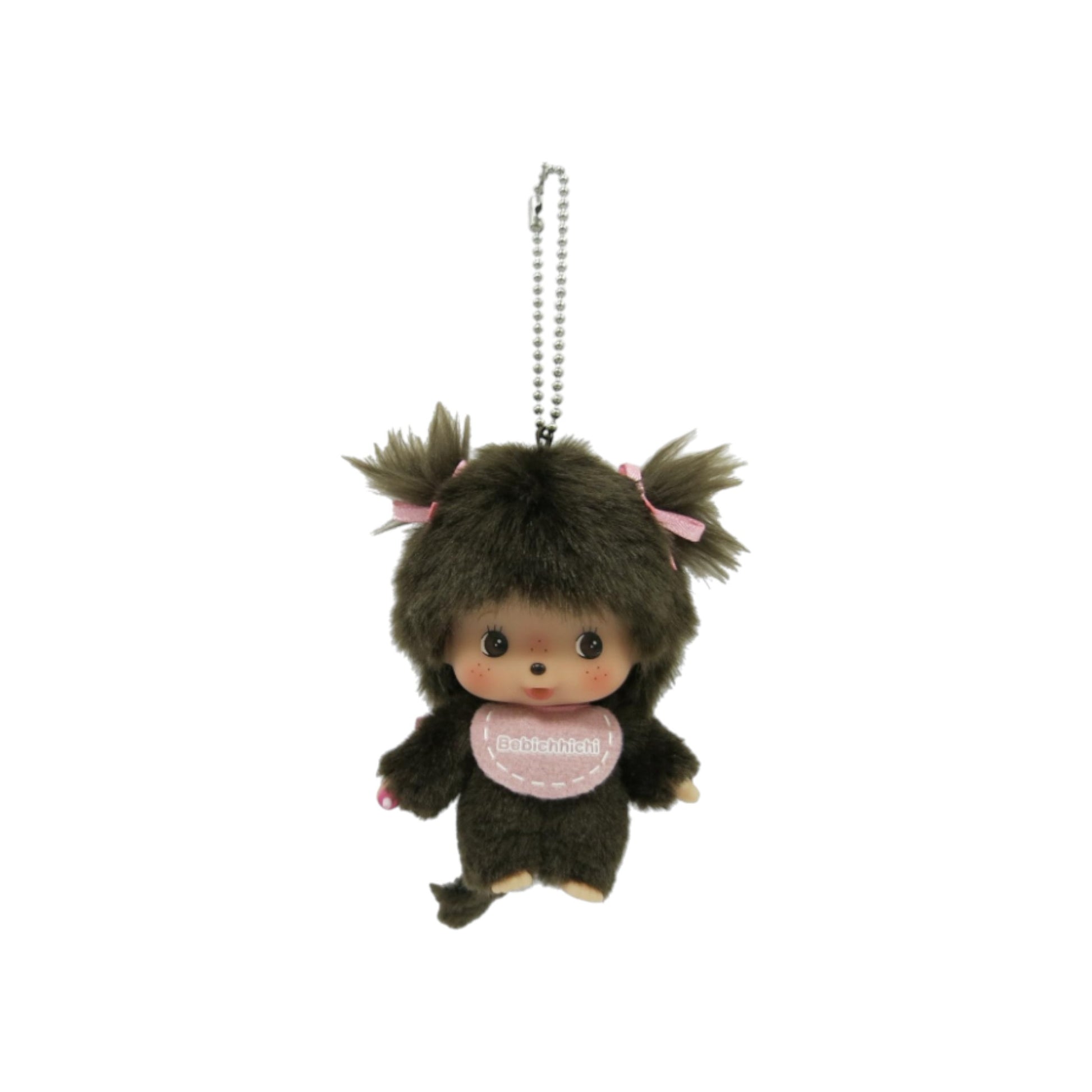 Keychain Big Faced Babychhichi Girl SS Dark Brown