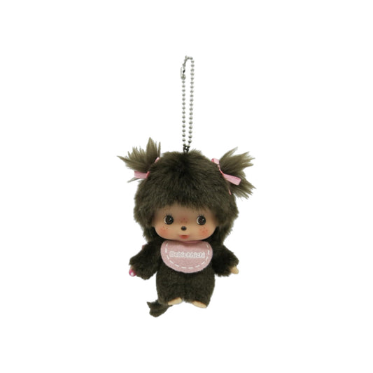 Keychain Big Faced Babychhichi Girl SS Dark Brown