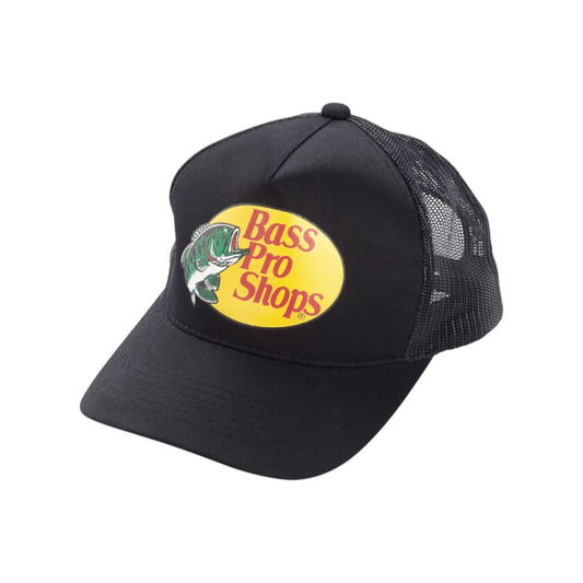 Bass Pro Shops Mesh Trucker Cap - Black