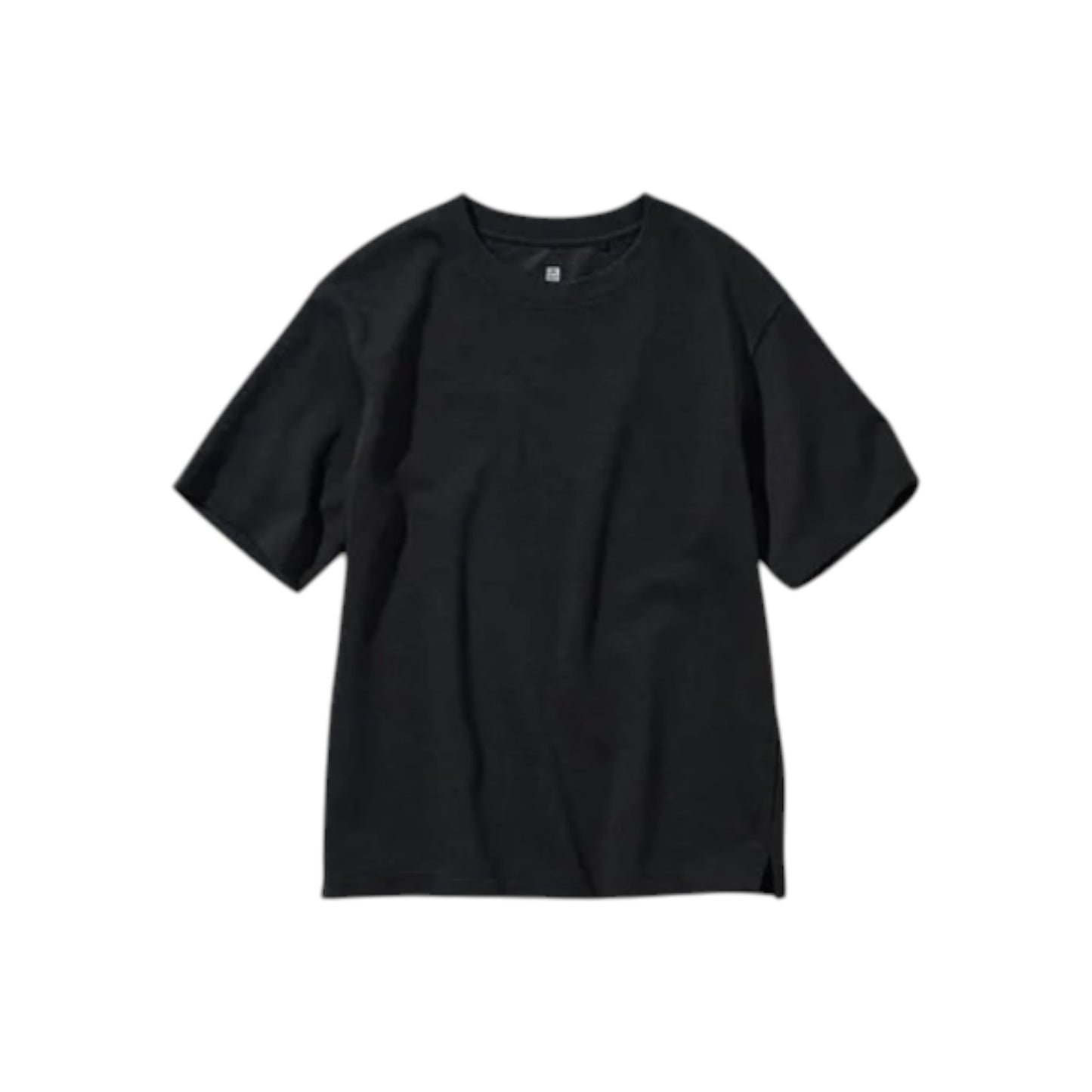 AIRism Cotton Oversized T-shirt Black