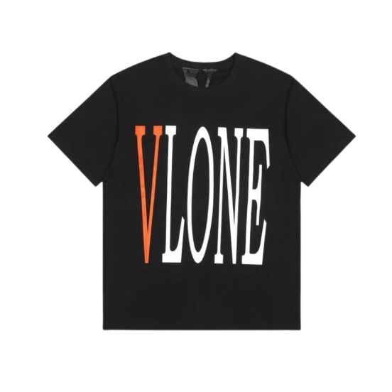 Big Logo Vlone Tee Black