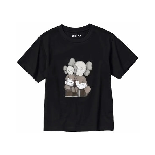 KAWS x Uniqlo UT Youth Short Sleeve Graphic T-shirt (Asia Sizing) Black