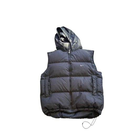 Vintage Nike Black Vest Jacket