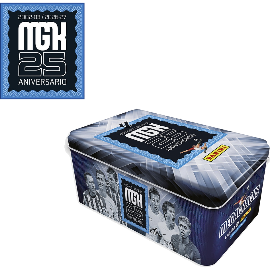 Panini LaLiga MegaCracks 2026/27 Classic Tin front product view