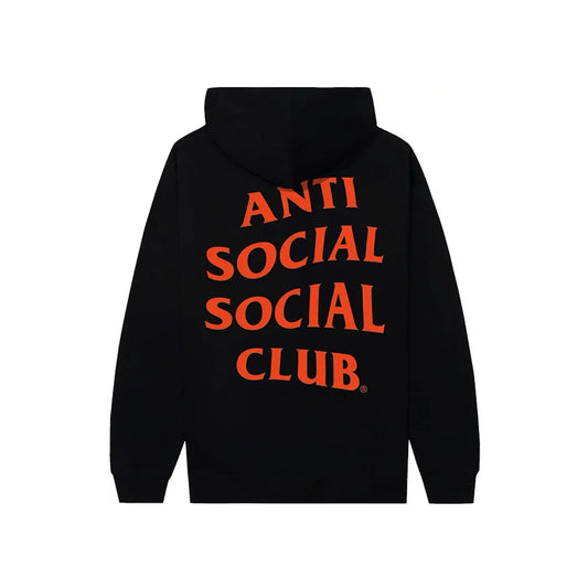 Anti Social Social Club Mind Games Hoodie Black/Orange