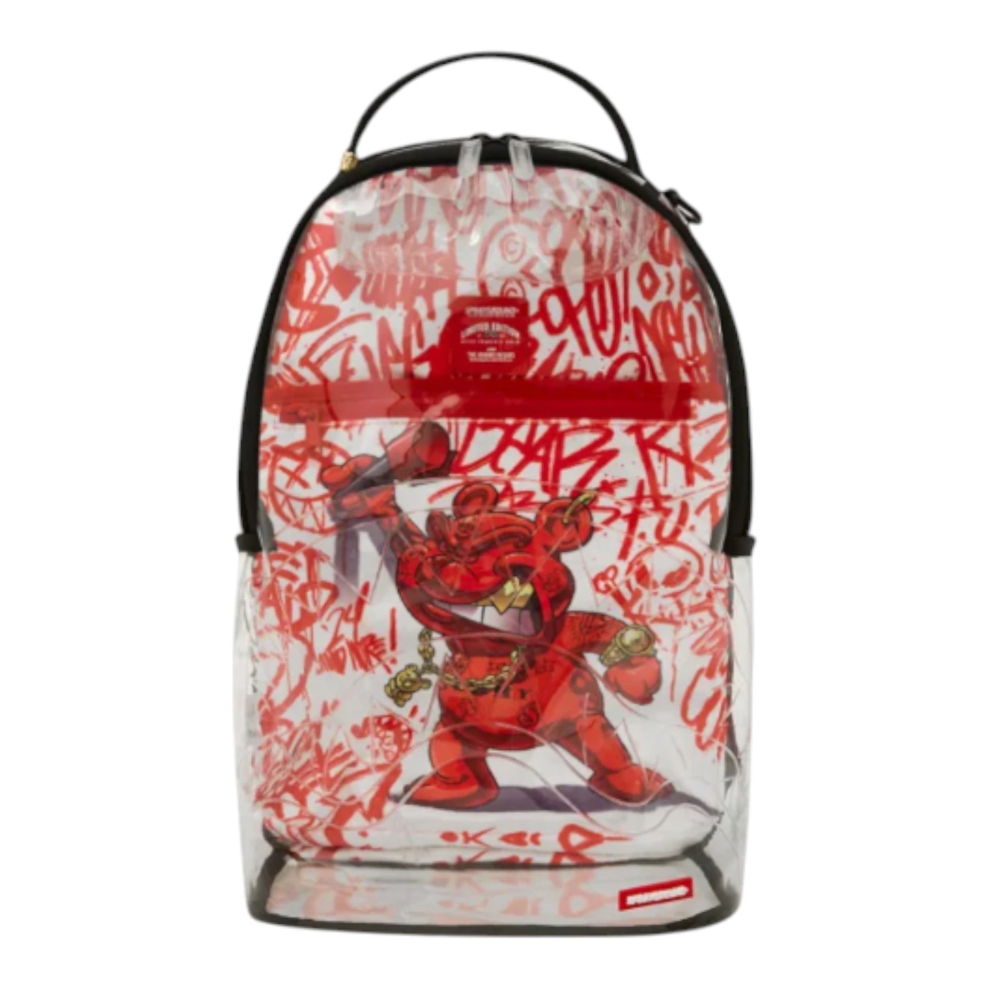 Sprayground Partial Clear Diablo Vandal DLX Backpack