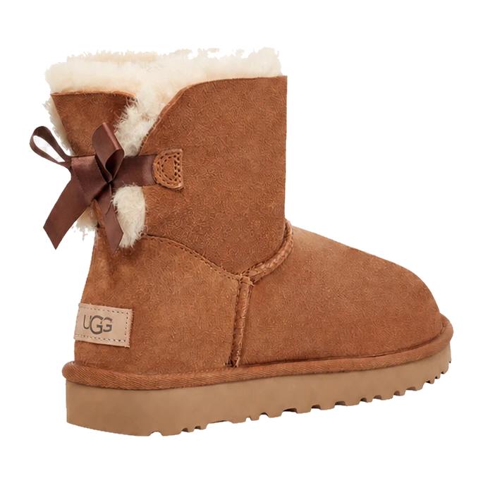 UGG Mini Bailey Bow II Chestnut transparent product image 4