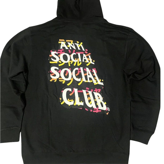 Anti Social Social Club Hoodie Twisted Quickness Black