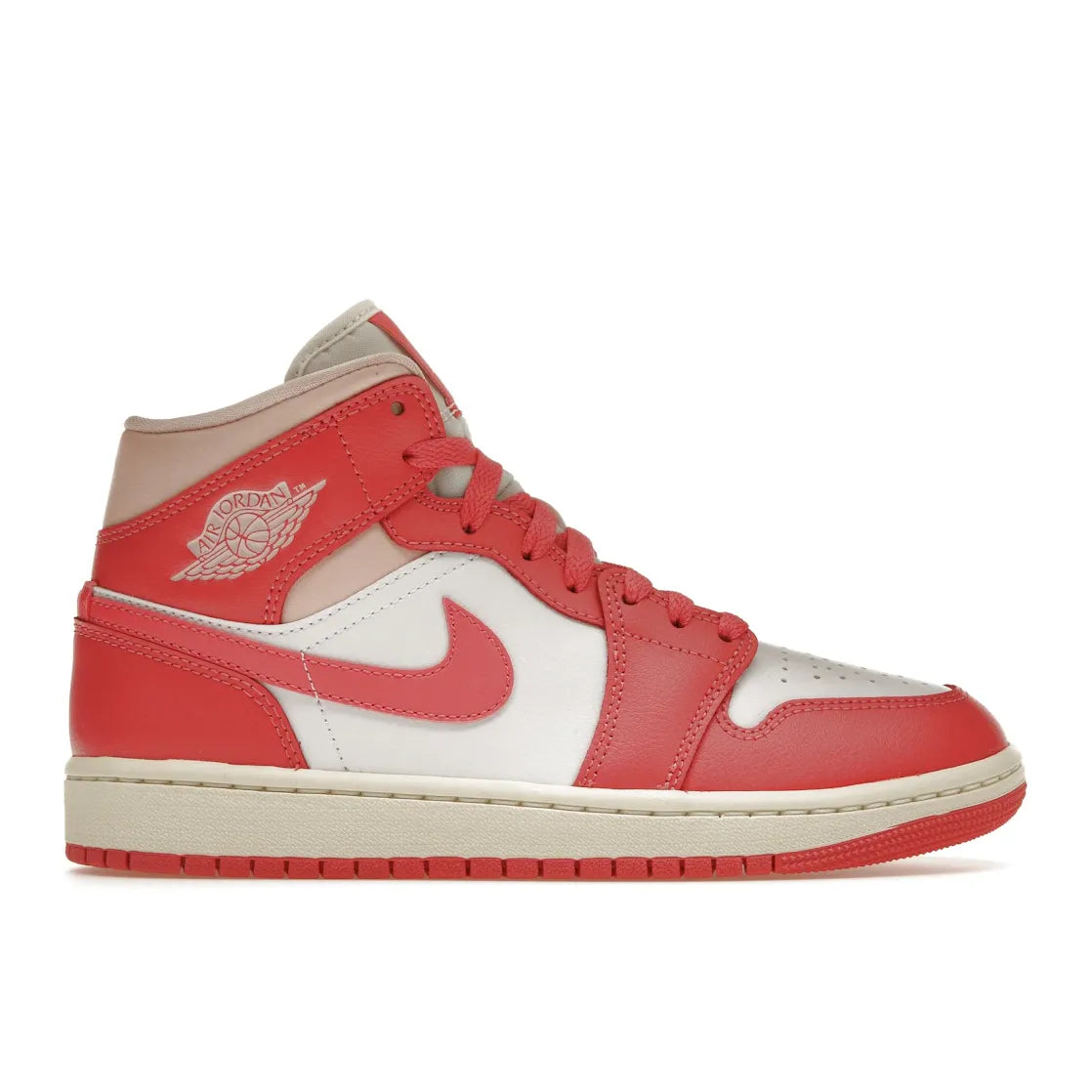 Jordan 1 Mid Strawberries and Cream (Women's)