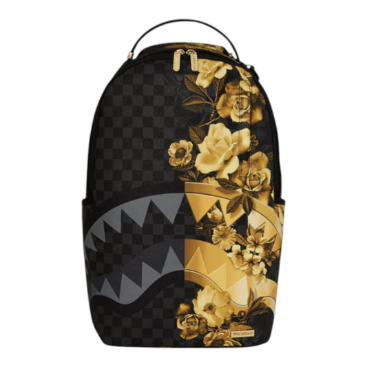 Sprayground GOLD FLORAL REMIX BACKPACK
