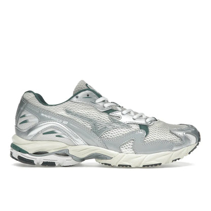 Mizuno Wave Rider 10 White Slate Bistro Green