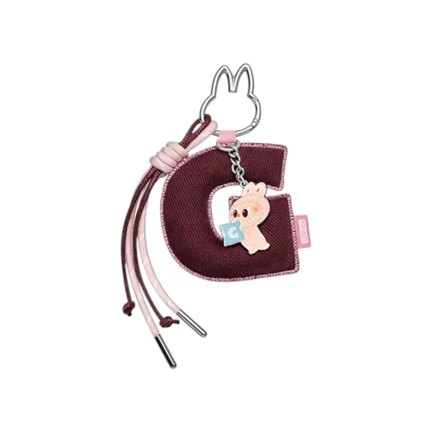 Pop Mart Labubu The Monsters Pin for Love Series "G" Letter Pendant