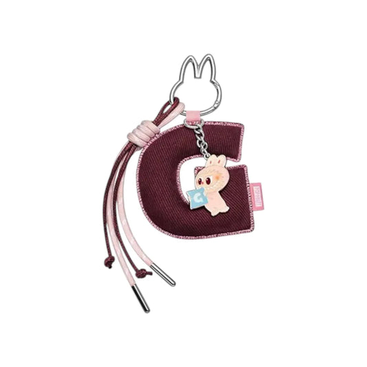 Pop Mart Labubu The Monsters Pin for Love Series "G" Letter Pendant