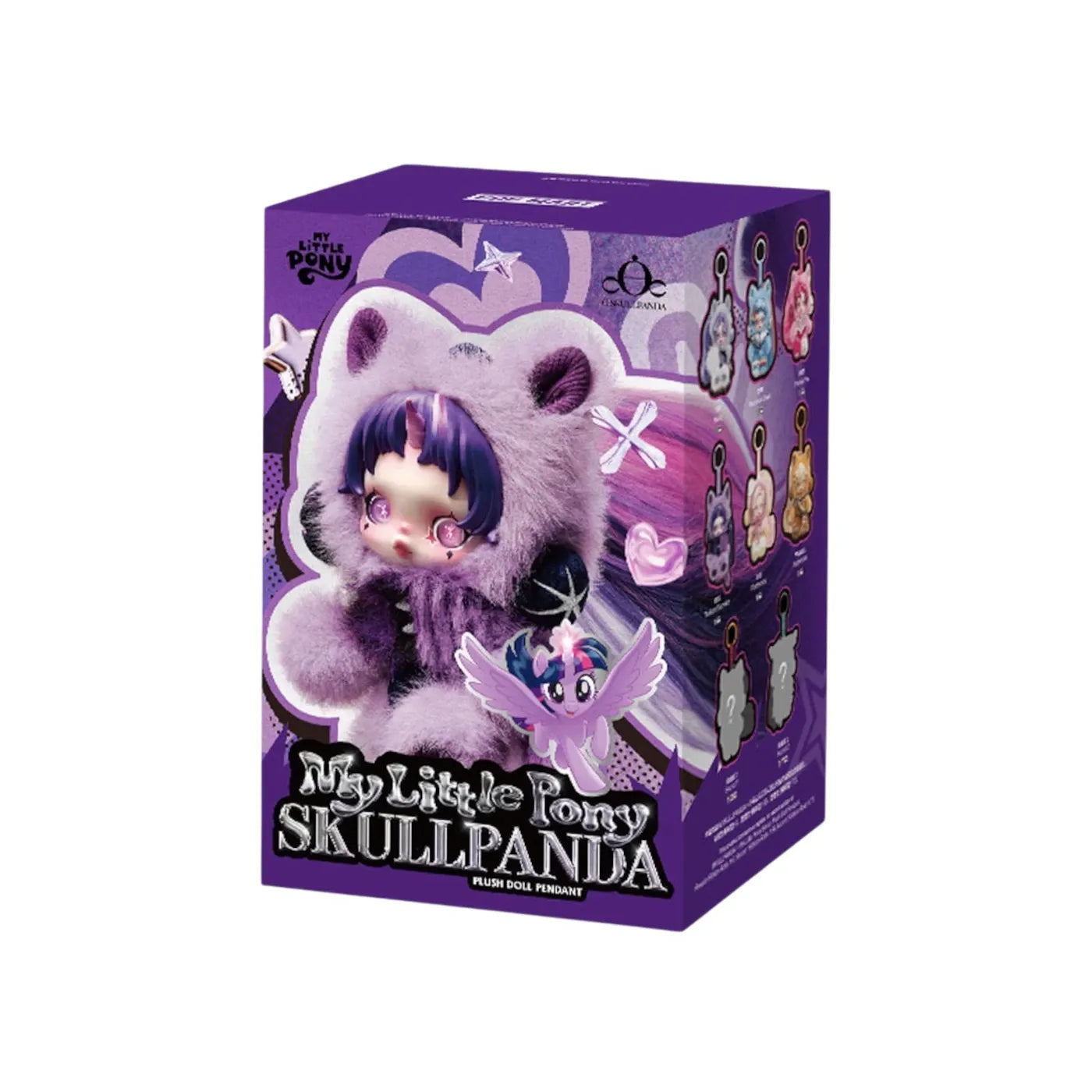 Pop Mart Skullpanda x My Little Pony Series Plush Doll Pendant Single Blind Box