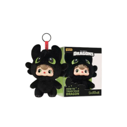 POUKAPOUKA x How To Train Your Dragon Vinyl Plush Toy - Night Fur