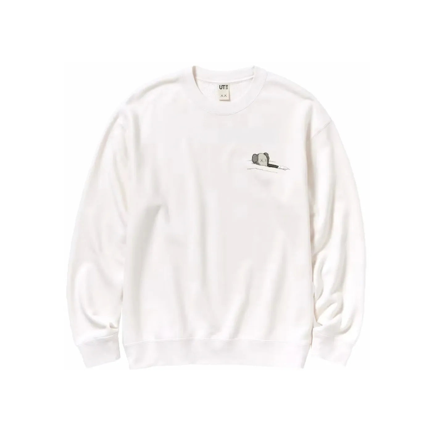 KAWS x Uniqlo Longsleeve Sweatshirt (Asia Sizing) Off White