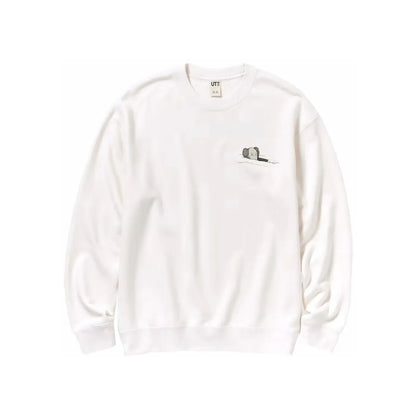 KAWS x Uniqlo Longsleeve Sweatshirt (Asia Sizing) Off White