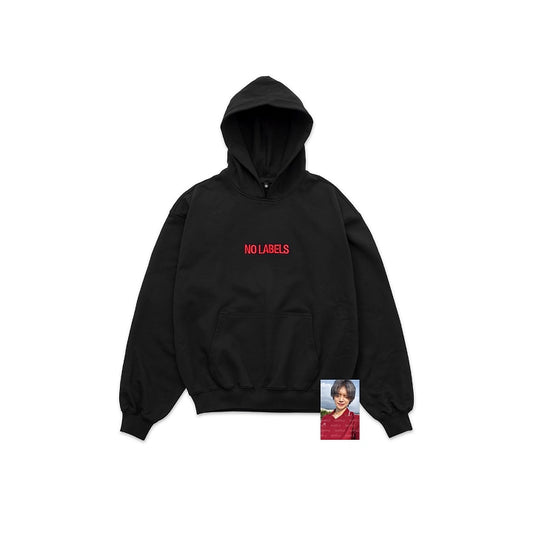 Tomorrow X Together Yeonjun No Labels Hoodie Black