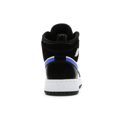 Jordan 1 Mid Black Racer Blue White (GS)