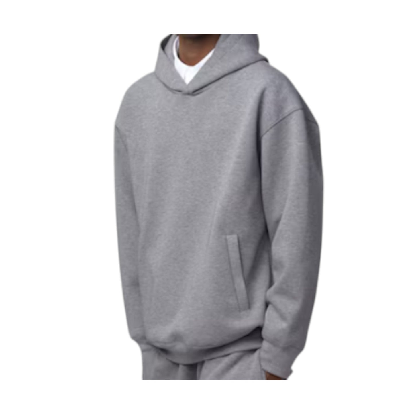 Oversized Hoodie Pullover Dark Gray